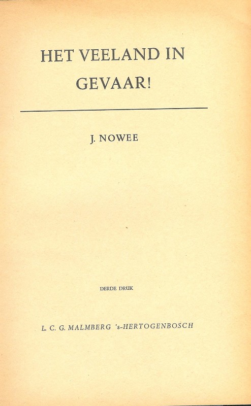 Het veeland in gevaar